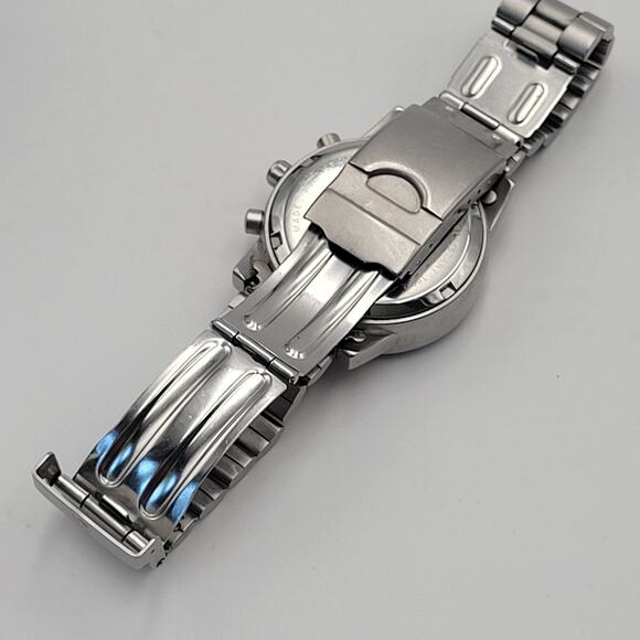 WENGER Swiss Army Men COMMANDO CHRONOGRAPH Black Sunburst Watch Military - Picture 13 of 16